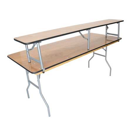 ATLAS COMMERCIAL PRODUCTS Titan Series™ Wood Folding Table, Bar Top, for 6 Ft. Banquet Table WFT5-1272BT